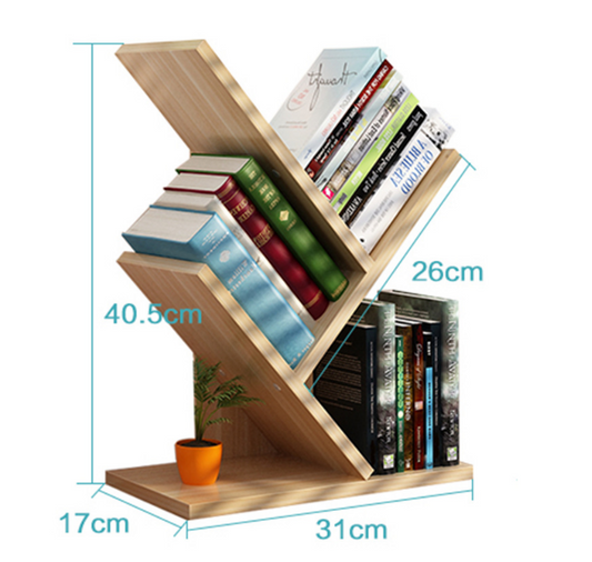 Bibliothèque en bois moderne