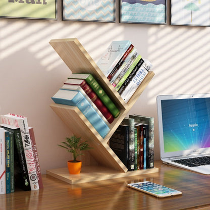 Bibliothèque en bois moderne