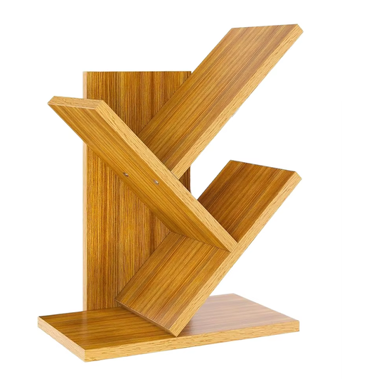 Bibliothèque en bois moderne